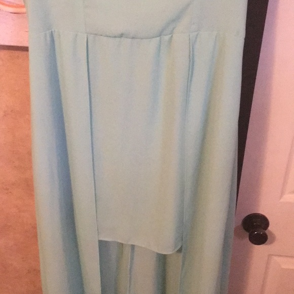 Beautiful cyan dresss - Picture 3 of 5